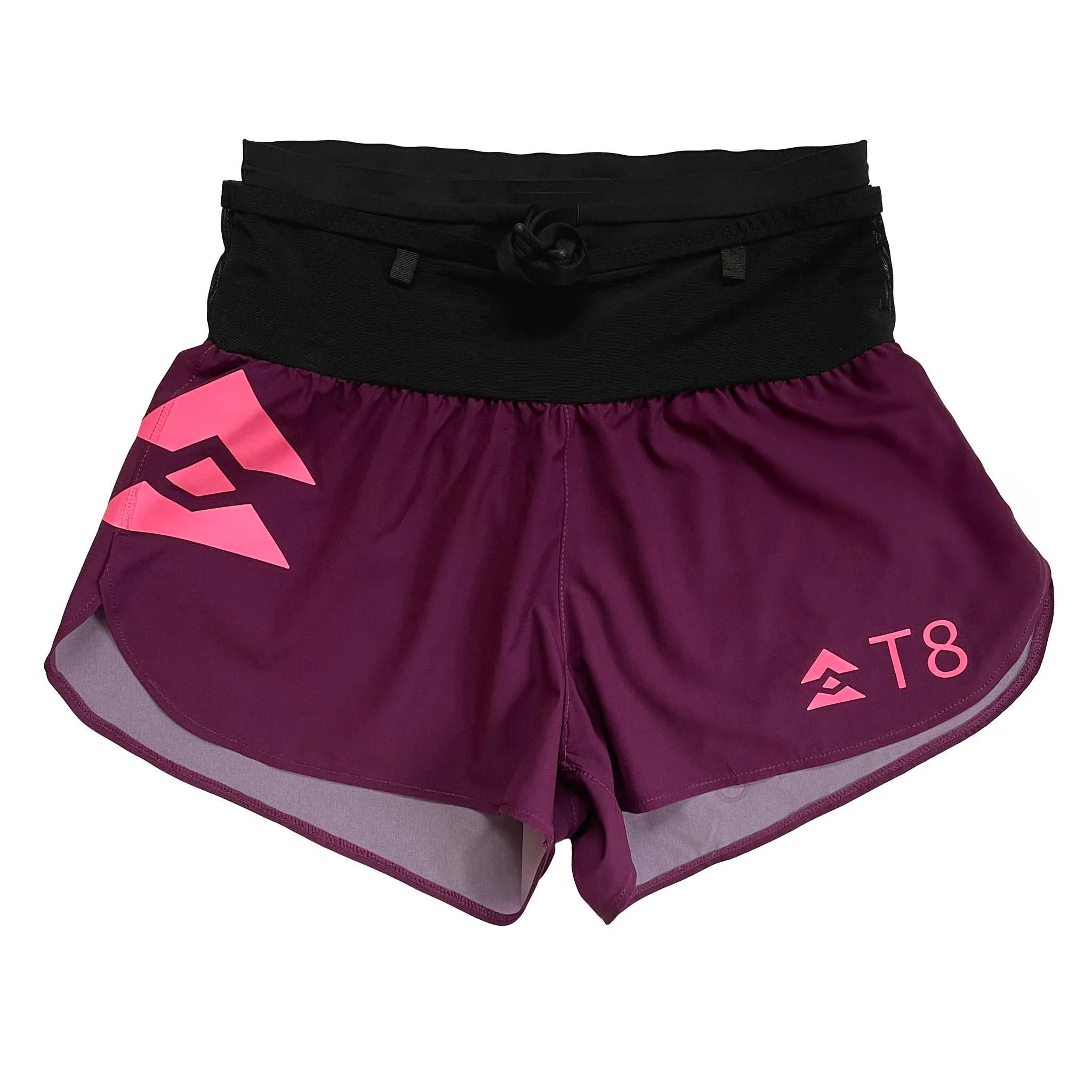 Női T8 Sherpa Short futónadrág fekete - 8 zsebbel - kép 1